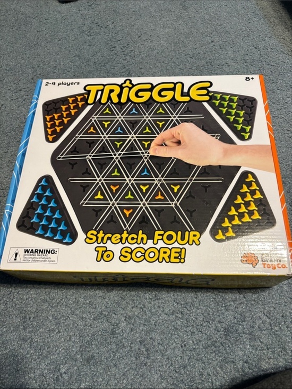 New Fat Brain Toys Triggle Board Game